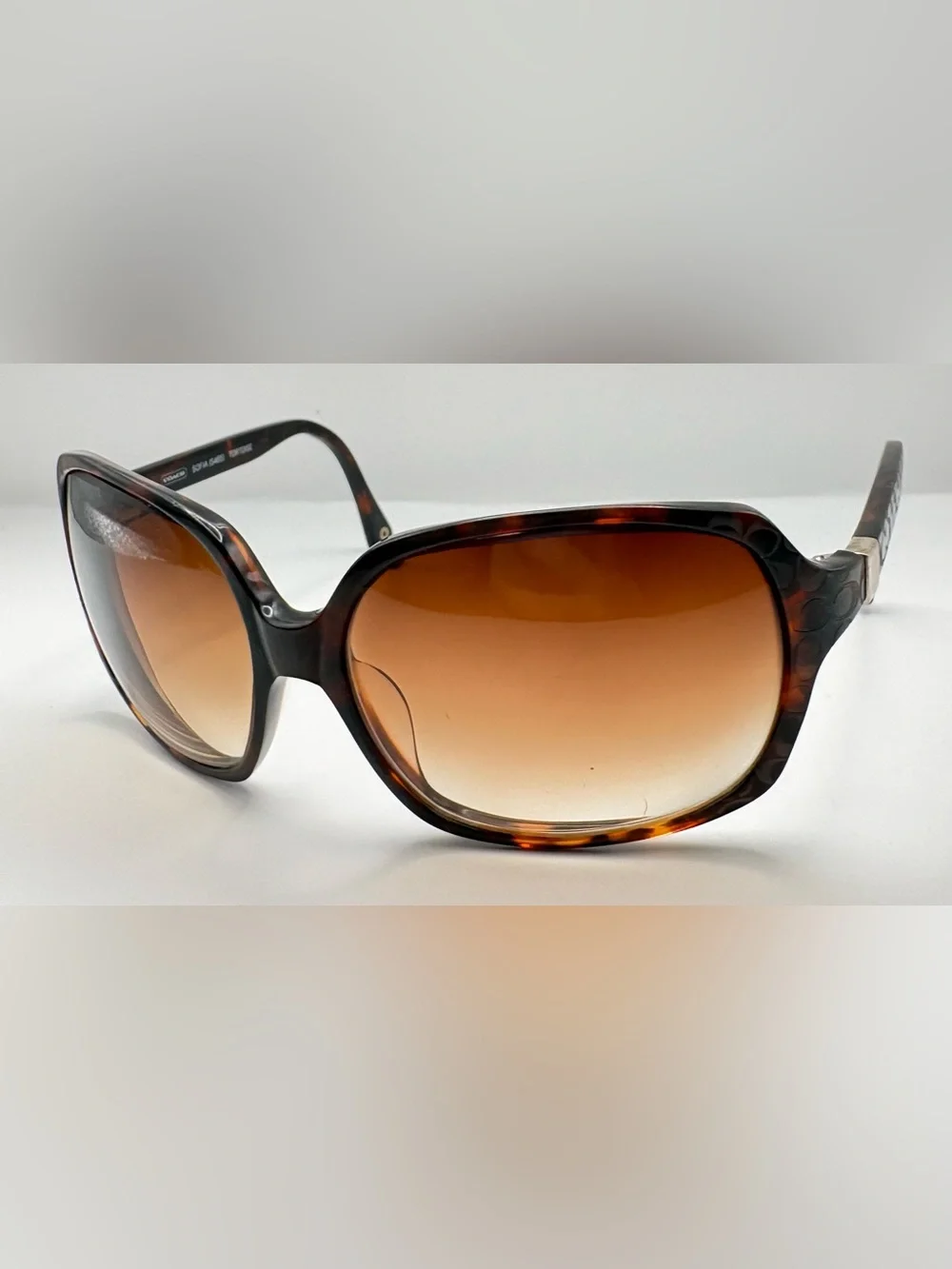 Coach Sofia S465 Tortoise Oval Sunglasses Frames Only